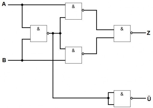 halbaddierer-nand